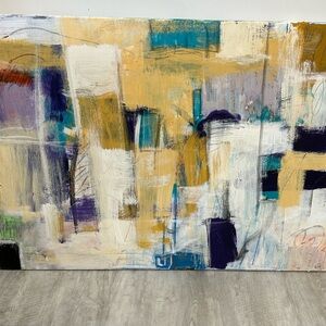 Vibrant Abstract Canvas Art